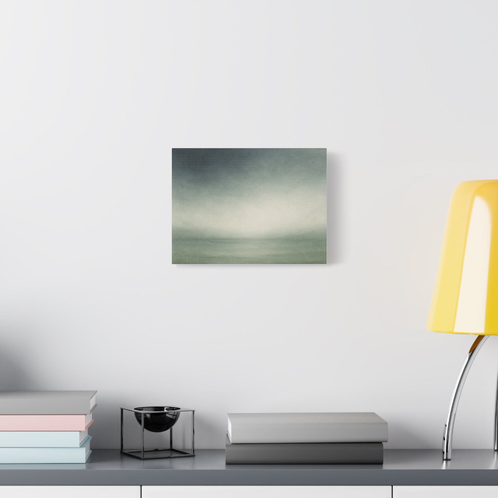 Serene Landscape Matte Canvas Print