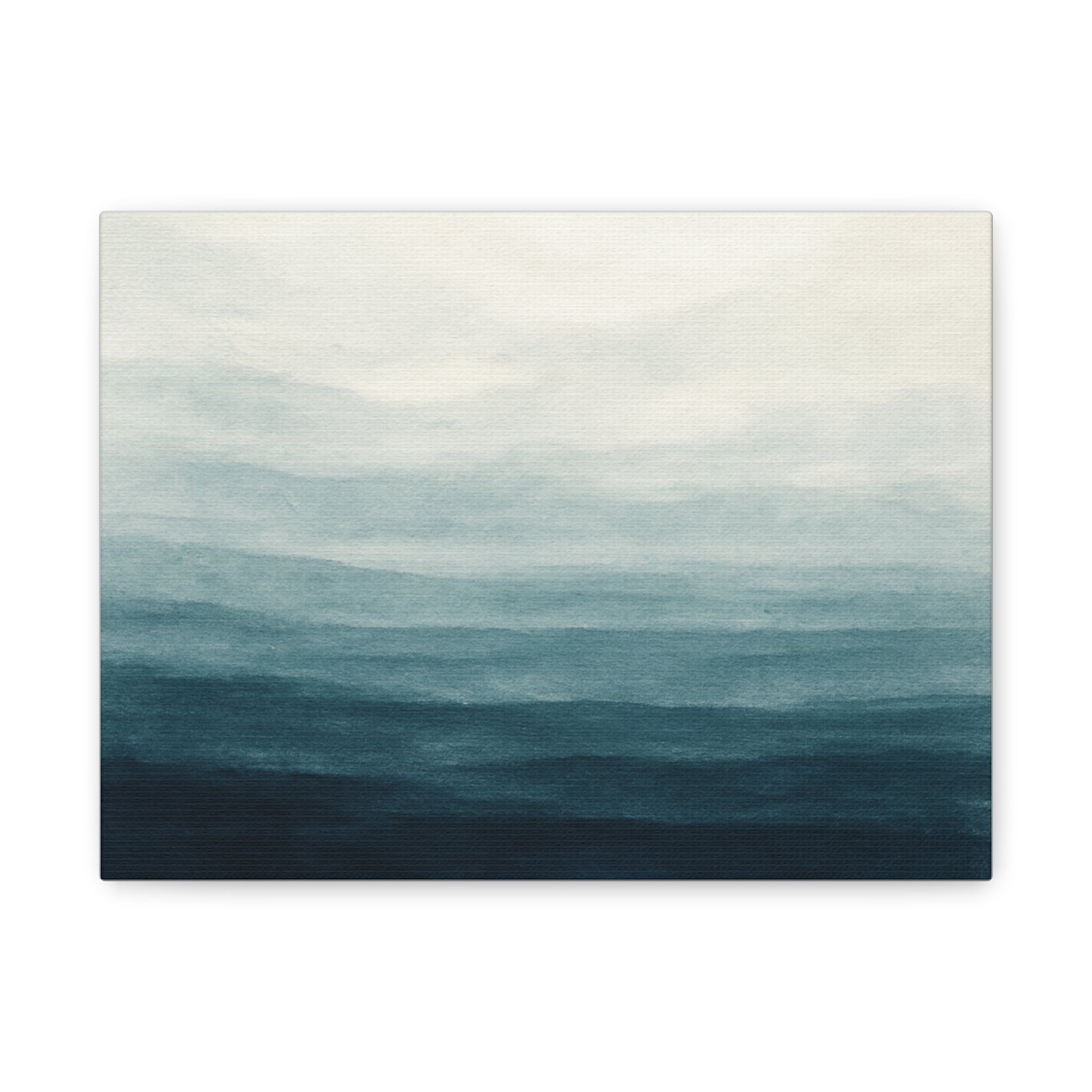 Ocean-Inspired Matte Canvas Wall Art - Calm Seascape Decor