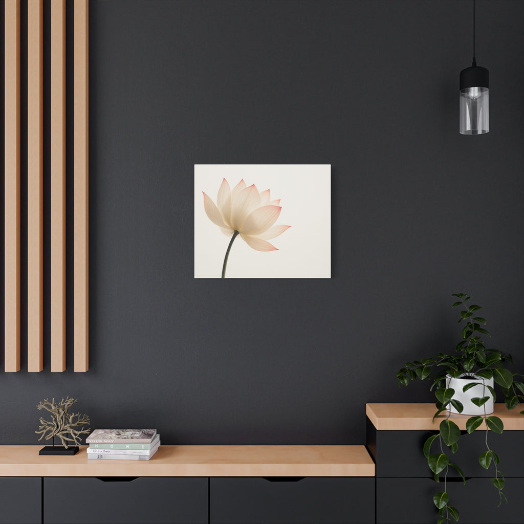 Lotus Flower Canvas Wall Art