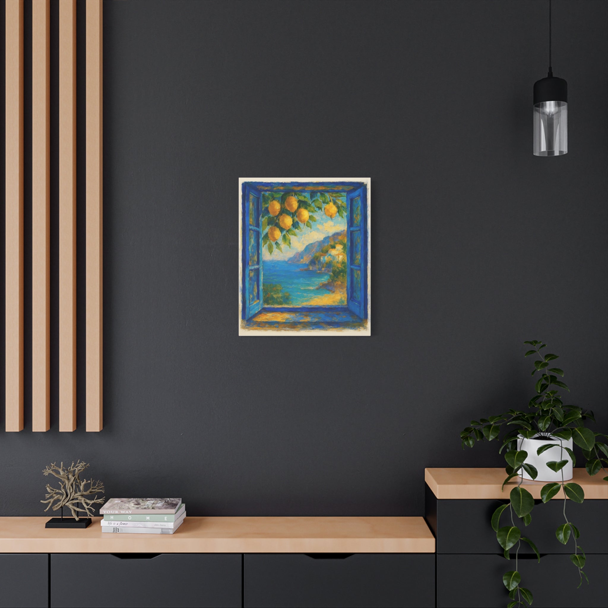 Lemon Grove Canvas Art Print