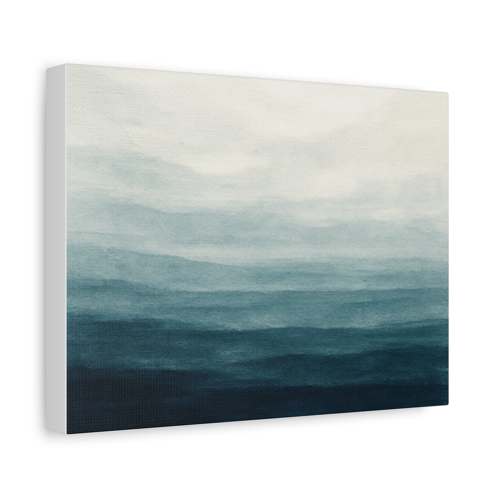 Ocean-Inspired Matte Canvas Wall Art - Calm Seascape Decor
