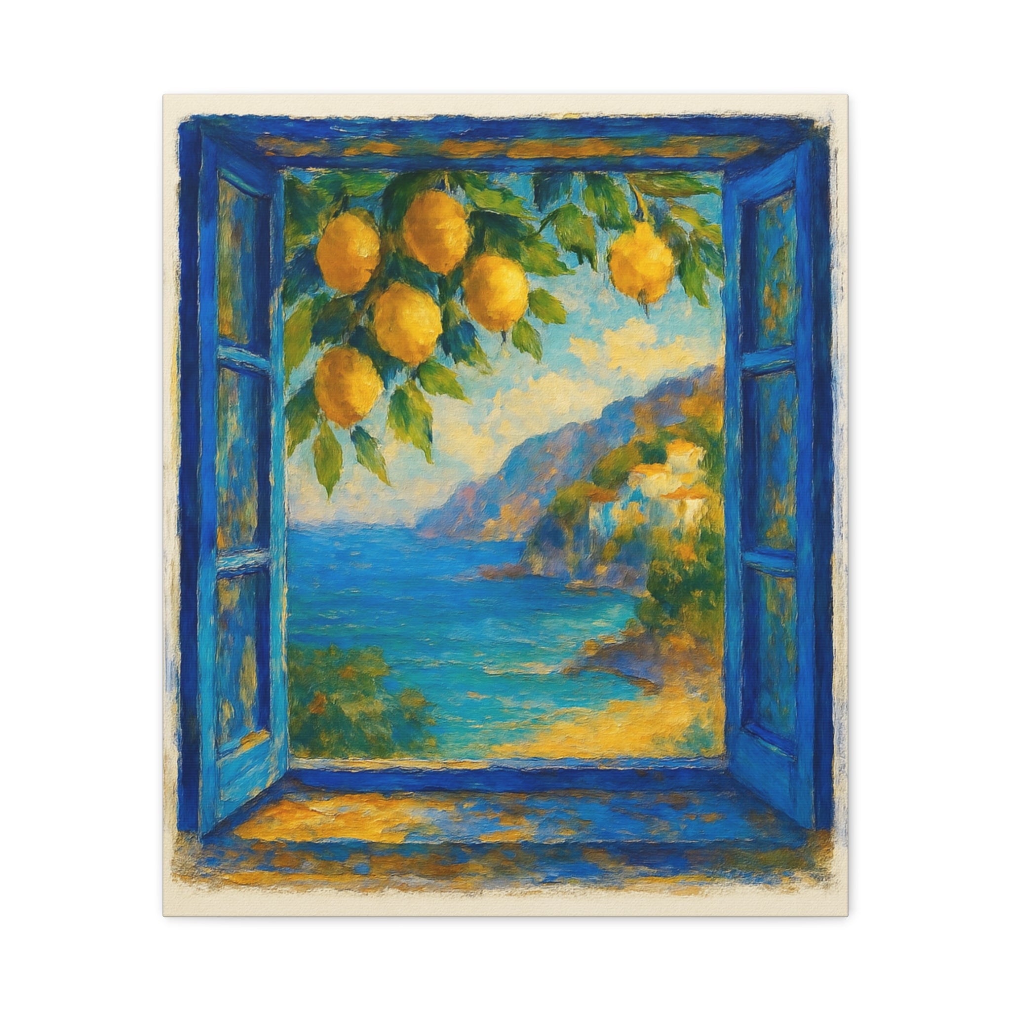 Lemon Grove Canvas Art Print