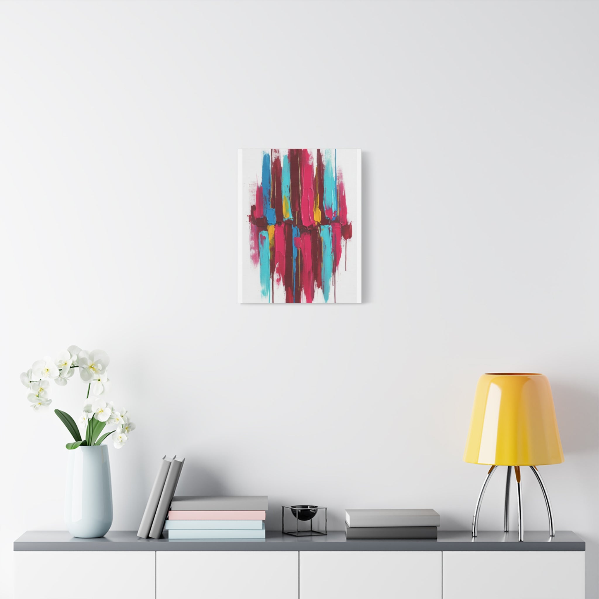 Abstract Colorburst Matte Canvas Print — Stretched 1.25"