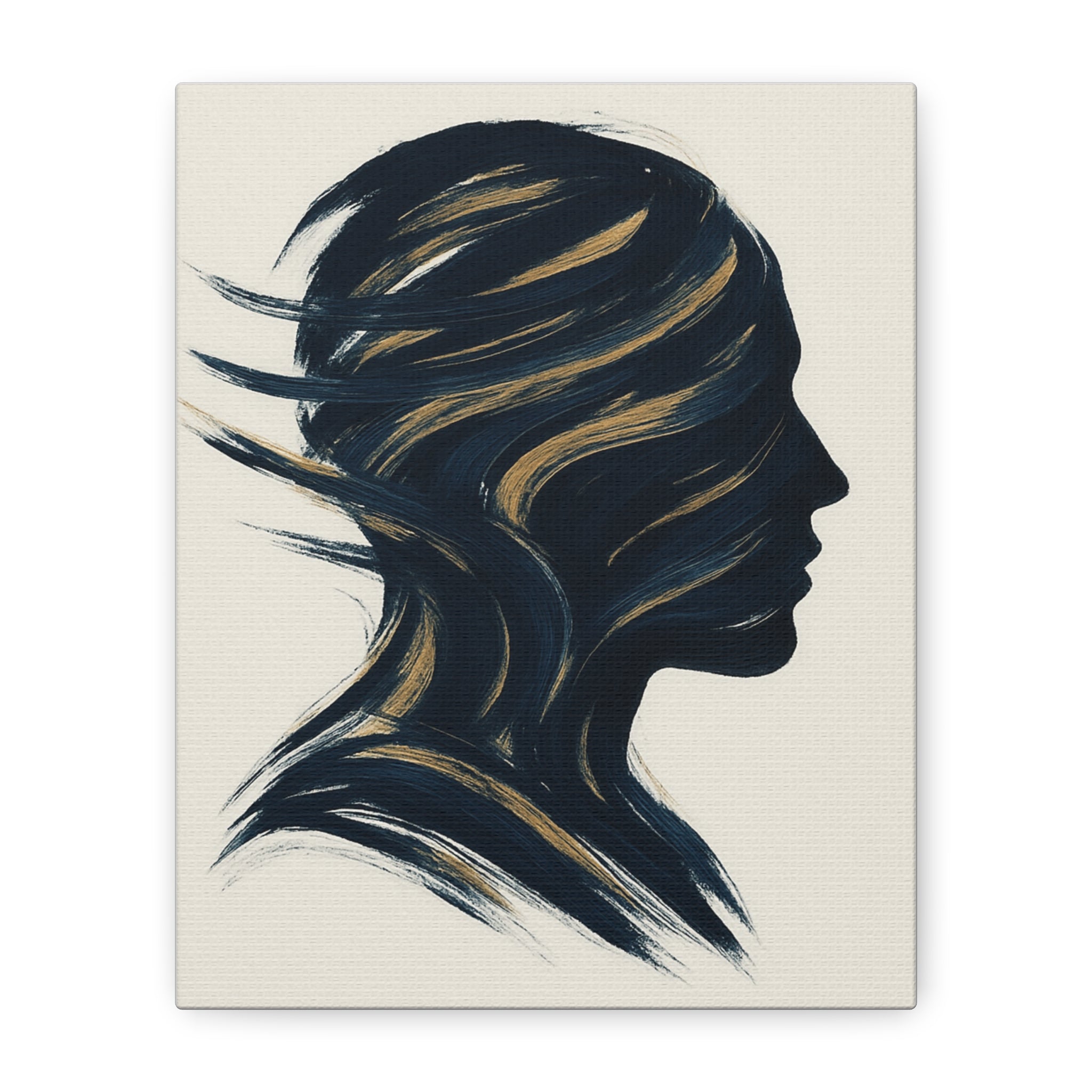 Abstract Silhouette Canvas Wall Art