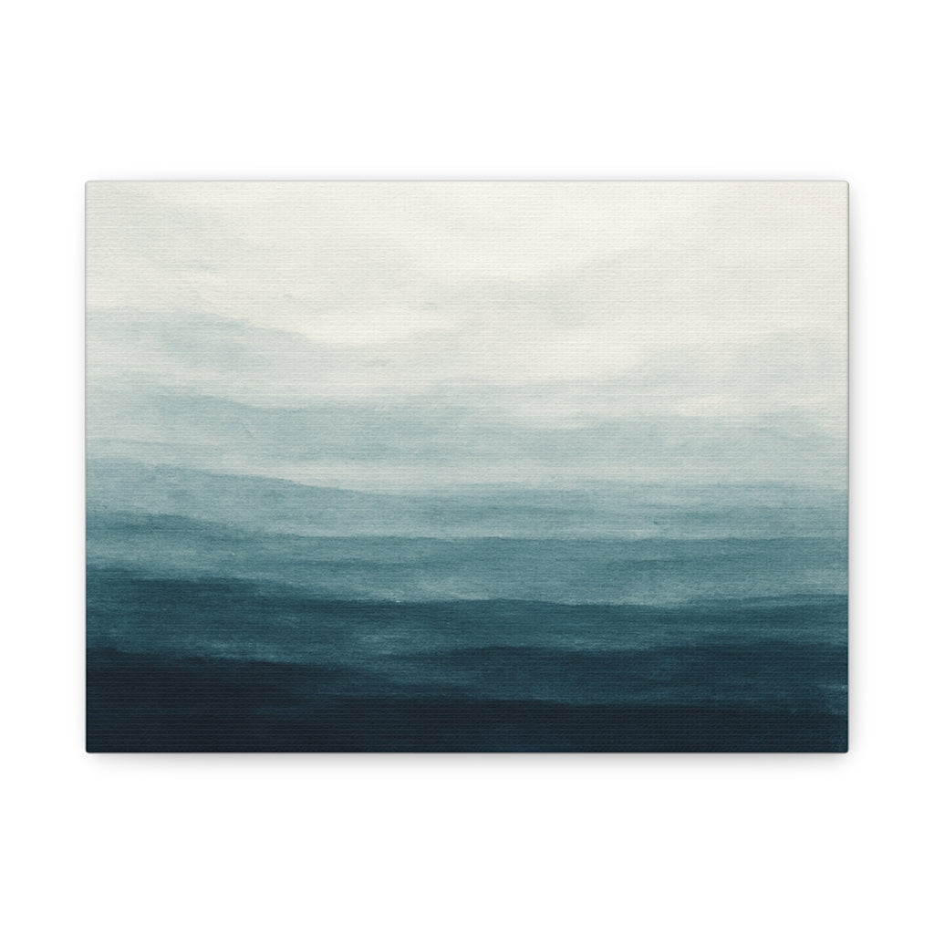 Ocean-Inspired Matte Canvas Wall Art - Calm Seascape Decor