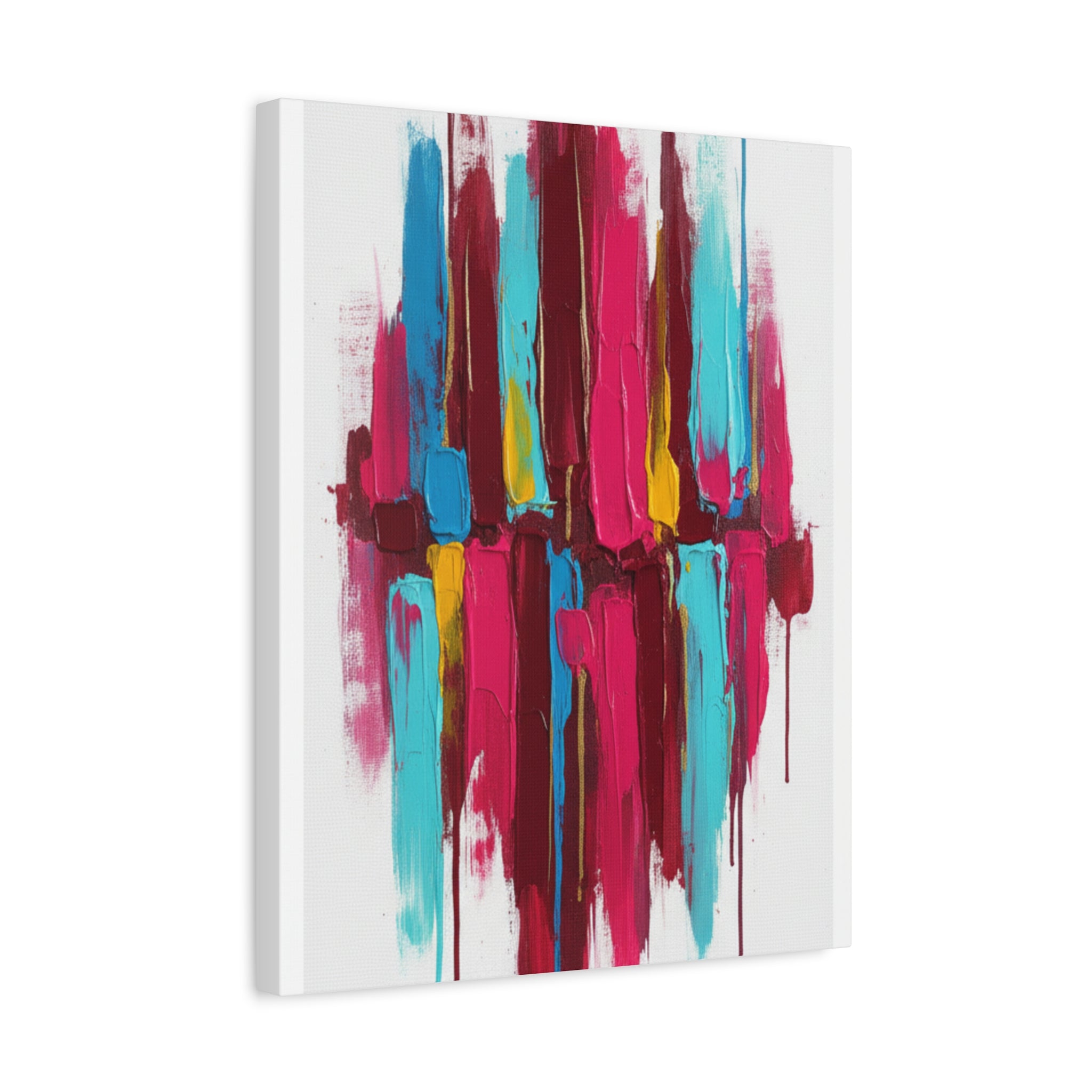 Abstract Colorburst Matte Canvas Print — Stretched 1.25"