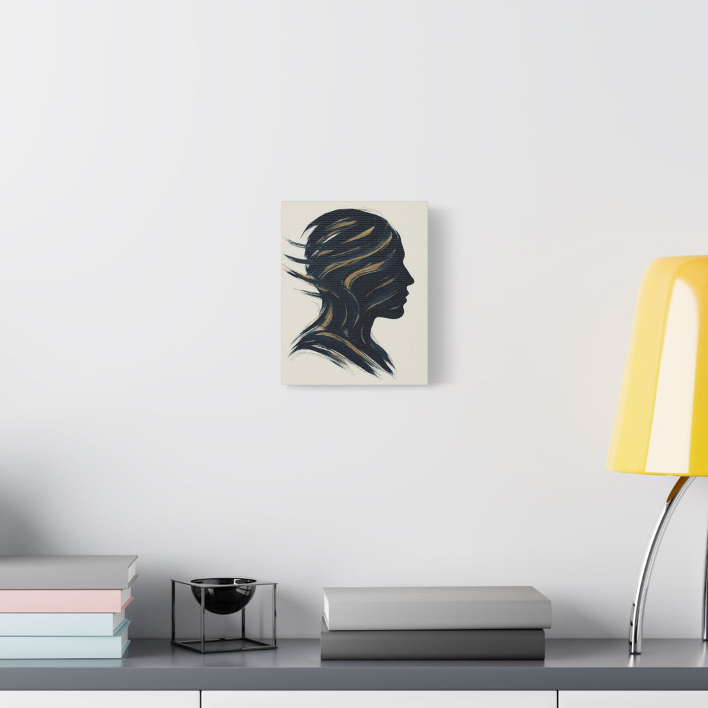 Abstract Silhouette Canvas Wall Art